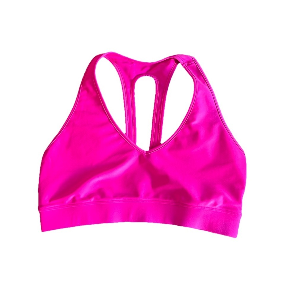 CARBON 38 ACTION 2.0 Sports Bra Womens Size M Pink Stretch (0628)
